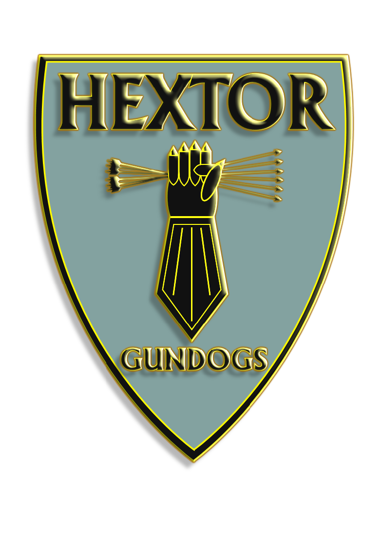 
 Hextor Gundogs Logo Copyright